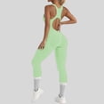 thumbnail image 1 of WILLBEST Mono de Entrenamiento para Mujer, de Manga Larga, con Cremallera Frontal Y Espalda Descubierta, Elástico, Deportivo, para Yoga, Running, Ropa Informal Cómoda. Mediana, 1 of 8
