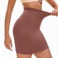 thumbnail image 5 of Cxenplz Half Slip Shorts for Women Under Dresses Seamless Tummy Control Tight Shapewear Skirt, 5 of 5