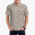 thumbnail image 5 of Wukai Cute Rabbit Men’s Polo Shirts,Quick-Dry Athletic Shirt,Classic Fit Shirts-Small, 5 of 8