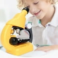 thumbnail image 2 of Kids Microscope Kit with 1200x Magnification, DIY Biological Experiment Set, STEM Educational Science Toy for Children Ages 3+, 2 of 9