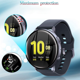 thumbnail image 5 of Piezas Compatible con Samsung Galaxy Watch Active 2 Película Protectora de 40/44 mm, Protector de Pantalla de Borde 3D, Cobertura Completa, Vidrio Templado antiarañazos y sin Burbujas, 5 of 8