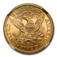 thumbnail image 3 of 1885-S $5 Liberty Gold Half Eagle MS-64+ NGC CAC, 3 of 3