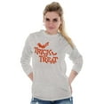 thumbnail image 4 of Happy Halloween Trick or Treat Bats Long Sleeve TShirt Men Women Brisco Brands X, 4 of 6