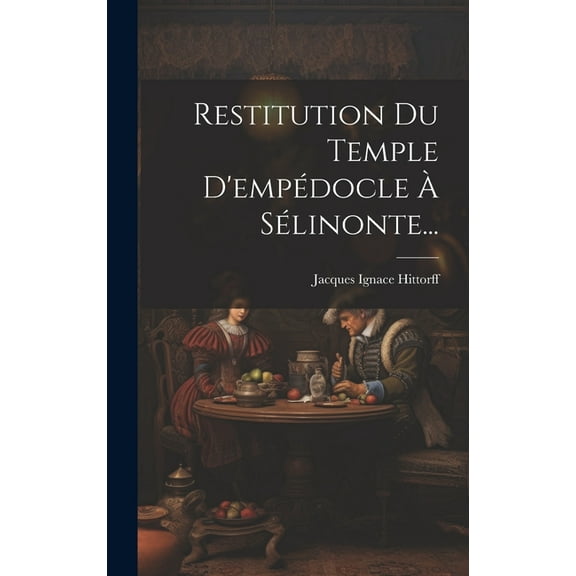 Restitution Du Temple D'empédocle À Sélinonte... (Hardcover)