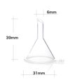 thumbnail image 4 of sweethay 10 Uds. De botellas vacías de plástico, Mini embudos pequeños, divisor de aceite esencial líquido para Perfume Electrónica transparente, 4 of 6