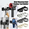 thumbnail image 6 of Space Aluminum Hair Dryer Storage Rack for Bathroom, Organizes Hair Styling Tools, 6 of 9