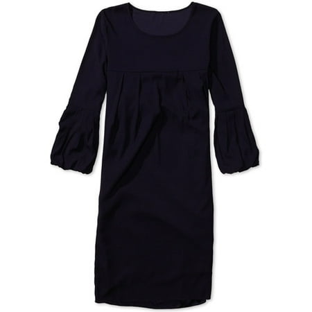 Women's Lantern-Sleeve Trapeze Dress