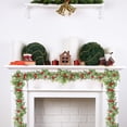 thumbnail image 7 of Christmas Wreath with Pinecones and Berries, Artificial Pine Wreath for Front Door Winter Decor, Holiday Mantel Display for Christmas, Festive Indoor Arrangement for Home and Family Akmoler, 7 of 7