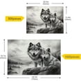 thumbnail image 4 of FREEAMG Wolf 500 Piece Large Jigsaw Puzzle for Adults - Game Interesting Toys - Hand Made Puzzles Personalized Gift, 4 of 7