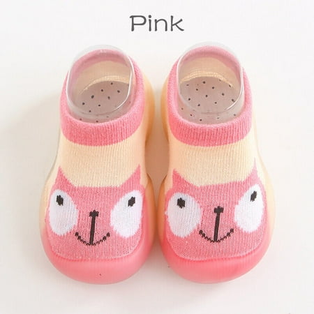 

Kids Baby Girls Boys Toddler Anti-Slip Slippers Socks Cotton Shoes Winter Warm