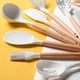 thumbnail image 2 of Silicone Cooking Utensil Set Non-stick Kitchen Utensils Set 11 PCS Heat Resistant Kitchen Tools with Wooden Handle, 2 of 5