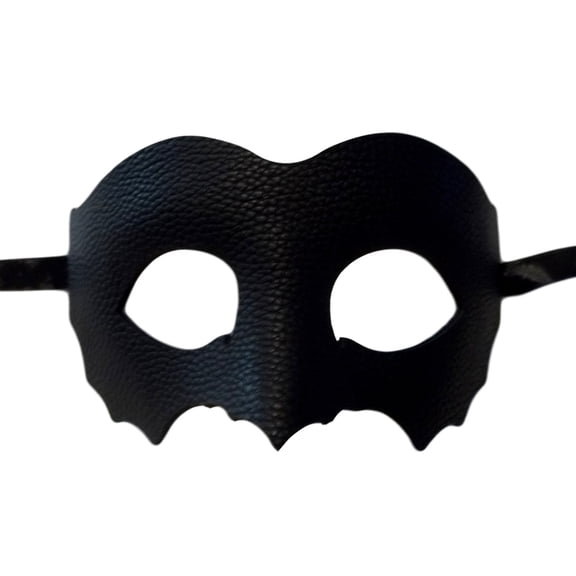 Black Leather Bat Venetian Masquerade Prom Mask Goth