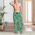 thumbnail image 2 of Zufioo Funny Animals in Jungle Mens Pajama Pants Sleep & Lounge Pants Sleepwear Pants(Available in Big & Tall)-Small, 2 of 6