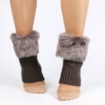thumbnail image 4 of QUETO 2 pairs New fur sock lining short boots C, 4 of 6