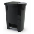 thumbnail image 1 of Refurbished Mistral 12504B 8 Gallon Polypropylene Rectangular Step Can with Removable Liner, 1 of 1