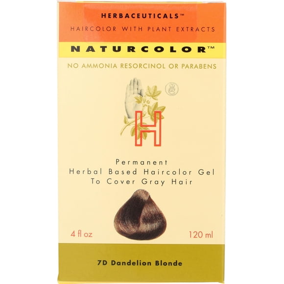 Naturcolor Haircolor - Tinte para el cabello de diente de león (7D) 4 onzas líquidas (paquete de 1)