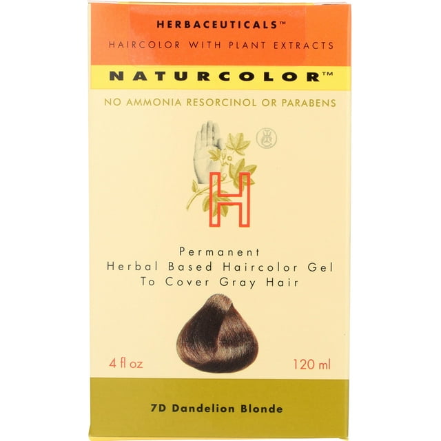 Naturcolor Haircolor - Tinte para el cabello de diente de león (7D) 4 onzas líquidas (paquete de 1)