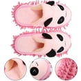 thumbnail image 3 of 1 Pair of Mop Slippers Floor Cleaning Slippers Adorable Mopping Slippers Cleaning Slippers, 3 of 6