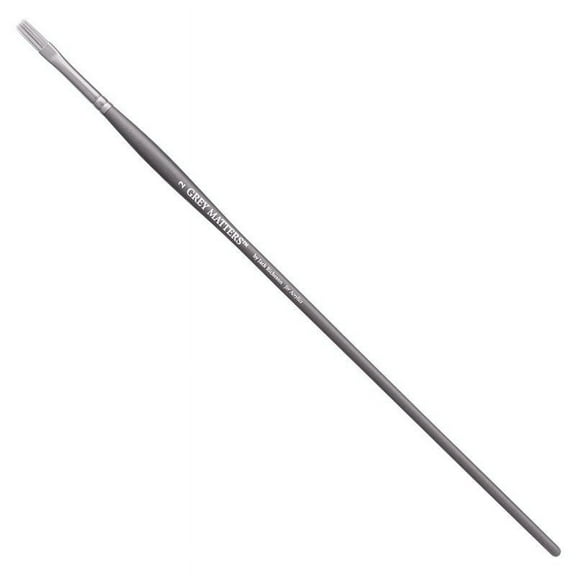 Grey Matters Synthetic Acrylic Brush Flat 2