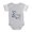 Heather Gray, variant on - Halloween Dinosaur Mummy - Cute Infant Baby Football Bodysuit