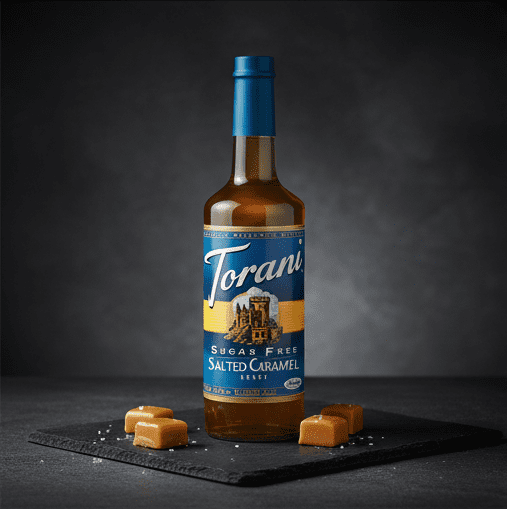 Torani Salted Caramel Sugar Free Syrup cs 12/750 ml