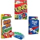 thumbnail image 1 of Set de juegos de cartas Mattel (Skip Bo, Uno y Phase 10), 1 of 1