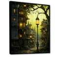 thumbnail image 2 of Designart "Echoes Within The Silent Factory" Factories Floater Framed Canvas Art Print, 2 of 5