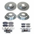 thumbnail image 3 of PowerStop Front and Rear Z23 Evolution Sport Carbon-Fiber Ceramic Brake Pad and Drilled & Slotted Rotor Kit Fits: HYUNDAI KIA Select Models K4445, 3 of 10