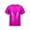 Hot Pink, variant on Girls Sports Shirts Short Sleeve Pullover Gymnastics Workout Active T-Shirts Street Dance Hot Pink 160