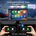 thumbnail image 3 of Seamow 7" IPS 1080P Touch Screen Car Stereo with CarPlay, Mirror Link and Assistant for All Vehicles, 3 of 10
