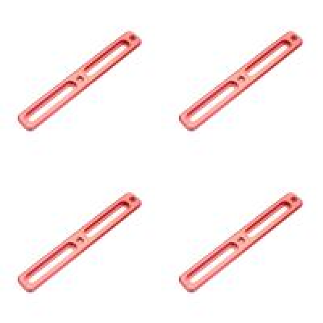 Regulador Carretera Bicicleta Portabidones Aleación de aluminio Ciclismo Accesorios Rojo