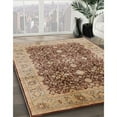 thumbnail image 2 of Ahgly Company Indoor Rectangle Mid-Century Modern Sienna Brown Oriental Area Rugs, 3' x 5', 2 of 6