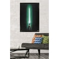 thumbnail image 2 of Star Wars: Original Trilogy - Green Lightsaber Wall Poster, 22.375" x 34", Framed, 2 of 3
