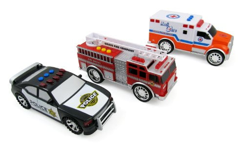 emergency vehicle playset