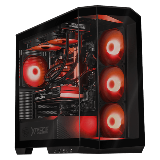 Xtreme PC Gaming MSI Geforce RTX 5060 Intel Core I7 14700F 32GB DDR5 SSD 1TB Sistema Liquido Black