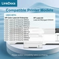 thumbnail image 3 of LinkDocs 508A Toner Cartridge Compatible for 508A CF360A CF361A CF362A CF363A work for Color Laserjet Enterprise M553 M553n M553dn M553x 553 M552 MFP M577 Series Laser Printer (4 Pack ), 3 of 5