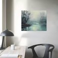 thumbnail image 4 of COMIO Storm, Teal Landscape, Print On Canvas, Panoramic Canvas Wall Art Prints, Landscape Wall Art, Nature Canvas Prints, Nature Art Prints for Wall Decor, Art Print, 4 of 5