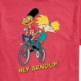 thumbnail image 3 of Hey Arnold! - Arnold and Gerald on Bike - Men's Short Sleeve Graphic T-Shirt, 3 of 5