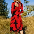 thumbnail image 5 of Blue s Dress Summer Sexy Animal Print Elegant Dresses Woman Street Style Oversized Casual Dress Birthday Gift, 5 of 7