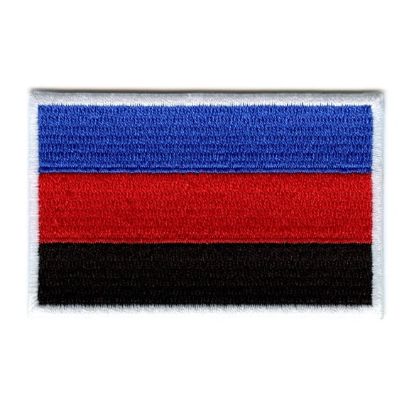 Polyamorous Pride Flag Patch LGBTQ Embroidered Iron On