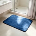 thumbnail image 6 of Leodye 1PCS Fleece Bath Mat, Anti-Slip Quick Dry Washable Rug for Bathroom Tub and Shower Floor -15.74*23.62in, 6 of 6