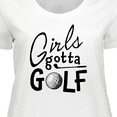 thumbnail image 4 of Inktastic Girls Gotta Golf Women's Plus Size T-Shirt, 4 of 5