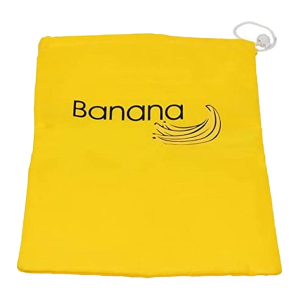 Bolsa reutilizable para verduras, portátil, multiusos, práctica para ahorrar alimentos. Banana