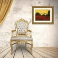 thumbnail image 3 of Borelli, Guido 18x15 Gold Ornate Wood Framed with Double Matting Museum Art Print Titled - La Casa e I Papaveri, 3 of 4