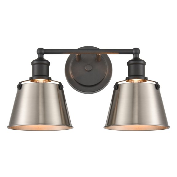 Elk Home 15-Inch Wide Holgate Vanity Light, Traditional, Charcoal