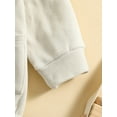 thumbnail image 6 of Franhais Baby Boys Girls Romper, Long Sleeve Solid Fall Bodysuit with Pockets for Casual Daily, 6 of 9
