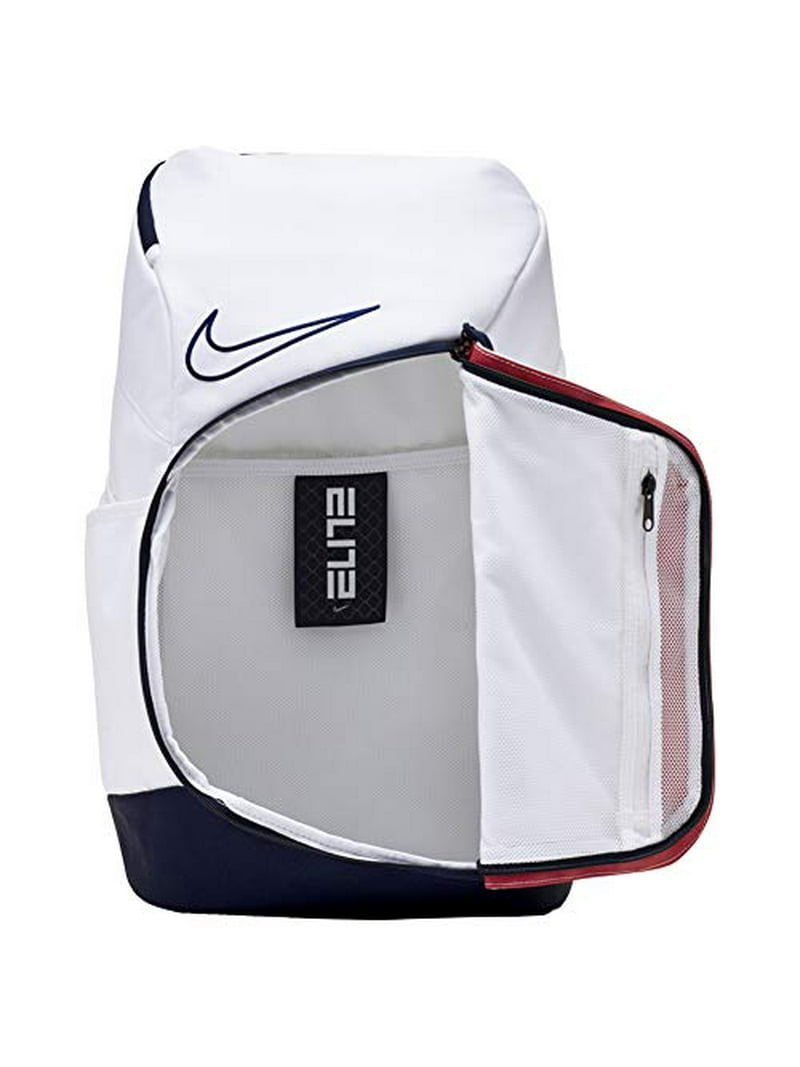 Nike Hoops Elite Pro Backpack Team BASKETBALL CQ7282-100 White Obsidian NEW Walmart.com