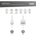 thumbnail image 2 of DIGITUS USB 2.0 charging cable - 1.0 m - USB A (male) to Lightning (male) - 480 Mbit/s - connec, 2 of 2