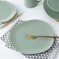 thumbnail image 5 of Stone + Lain Delilah Porcelain Collection Dish Set, 6 Dinner Plates Service for 6, Honeydew, 5 of 6