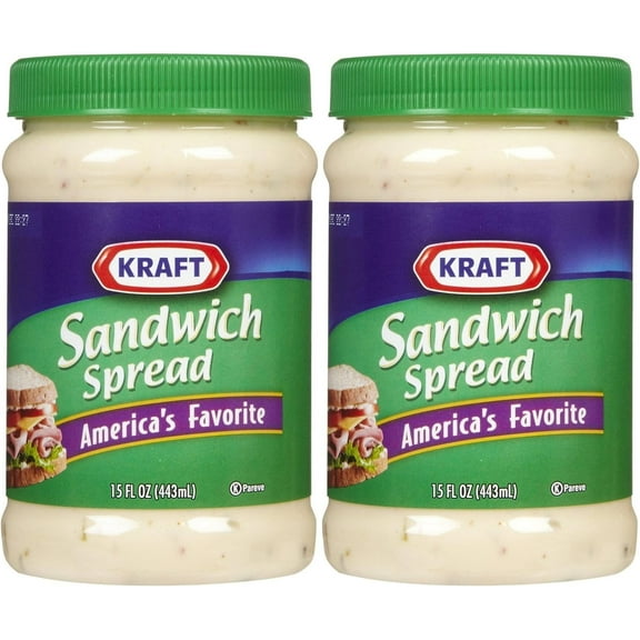 Kraft Sandwich Spread, 15 oz, 2 Pack